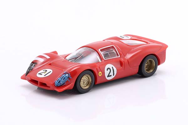 FERRARI 330 P3 #21 24H LEMANS 1966 BANDINI, GUICHET / ФЕРРАРИ 330 P3 24 ЧАСА ЛЕ-МАН БАНДИНИ ГУИЧЕТ
