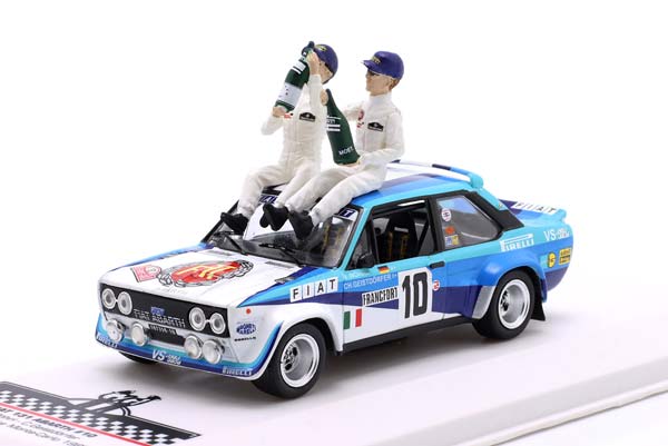 FIAT 131 ABARTH #10 WINNER RALLYE MONTE CARLO 1980 RÖHRL, GEISTDÖRFER / ФИАТ 131 АБАРТ ПОБЕДИТЕЛЬ РАЛЛИ МОНТЕ-КАРЛО РЁРЛ ГАЙСТДЁРФЕР