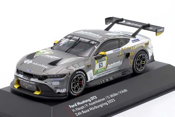 FORD MUSTANG GT3 #63 24H NÜRBURGRING 2025 HRT FORD PERFORMANCE / ФОРД МУСТАНГ ГТ3 24 ЧАСА НЮРБУРГРИНГ ХРТ PERFORMANCE