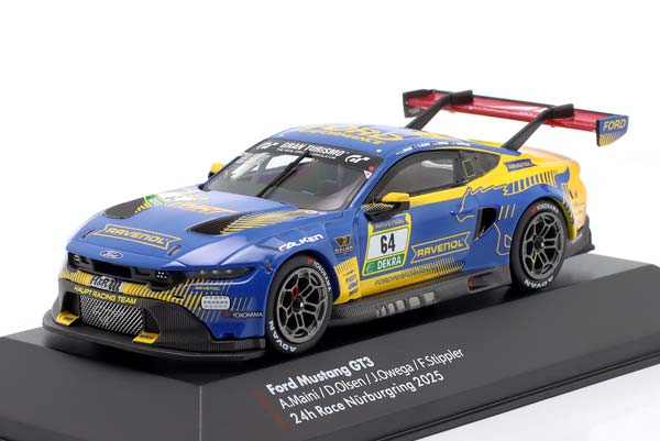 FORD MUSTANG GT3 #64 24H NÜRBURGRING 2025 HRT FORD PERFORMANCE / ФОРД МУСТАНГ ГТ3 24 ЧАСА НЮРБУРГРИНГ ХРТ PERFORMANCE