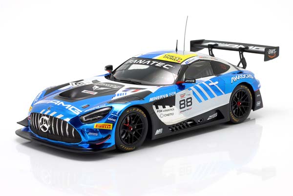 MERCEDES-AMG GT3 EVO #88 GTWC CHAMPION 2023 AMG TEAM AKKODIS ASP / МЕРСЕДЕС-АМГ ГТ3 ЭВО ГТВК ЧЕМПИОН КОМАНДА АККОДИС АСП