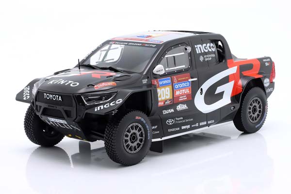 TOYOTA GR DKR HILUX EVO #209 7TH RALLYE DAKAR 2024 DE VILLIERS, MURPHY / ТОЙОТА ГР ДКР ХИЛУКС ЭВО 7 МЕСТО РАЛЛИ ДАКАР ДЕ ВИЛЛИЕРС МУРФЙ