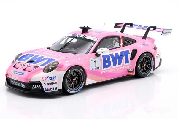 PORSCHE 911 GT3 CUP #1 PORSCHE SUPERCUP CHAMPION 2023 BASTIAN BUUS / ПОРШЕ 911 ГТ3 КУП СУПЕРКУП ЧЕМПИОН БАСТИАН БУУС