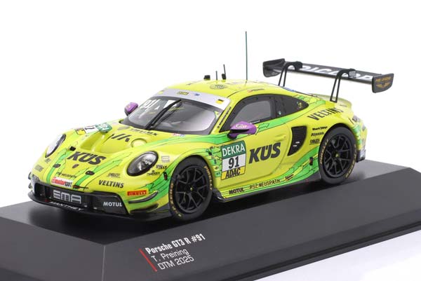 PORSCHE 911 GT3 R #91 DTM 2025 THOMAS PREINING MANTHEY GRELLO / ПОРШЕ 911 ГТ3 ДТМ ТОМАС ПРЕЙНИНГ MANTHEY ГРЕЛЛО