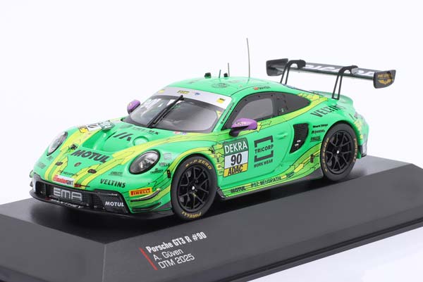 PORSCHE 911 GT3 R #90 DTM CHAMPION 2025 AYHANCAN GÜVEN MANTHEY GREENO / ПОРШЕ 911 ГТ3 ДТМ ЧЕМПИОН АЙХАНКАН ГУВЕН MANTHEY ГРИНО