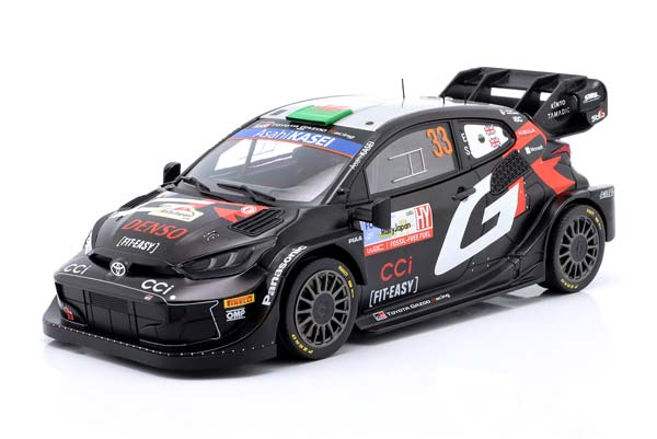 TOYOTA GR YARIS RALLY1 #33 WINNER RALLY JAPAN 2024 EVANS, MARTIN / ТОЙОТА ГР ЯРИС RALLY1 ПОБЕДИТЕЛЬ РАЛЛИ ЯПОНИЯ ЕВАНС МАРТИН