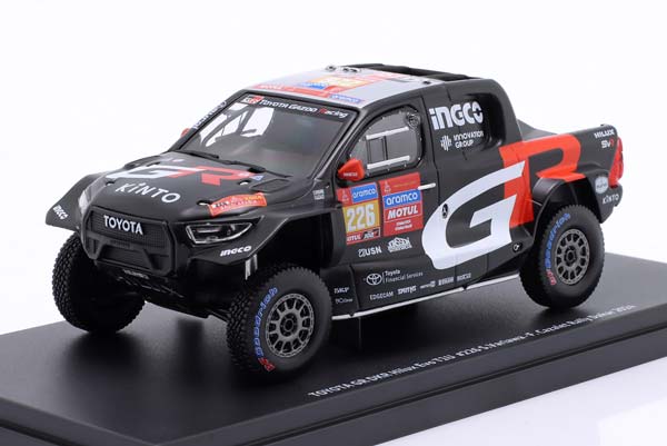 TOYOTA GR DKR HILUX EVO T1U #226 RALLYE DAKAR 2024 VARIAWA, CAZALET / ТОЙОТА ГР ДКР ХИЛУКС ЭВО T1U РАЛЛИ ДАКАР ВАРИАВА КАЗАЛЕТ