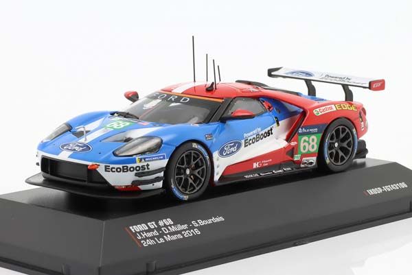 FORD GT #68 WINNER LMGTE PRO CLASS 24H LEMANS 2016 HAND, MÜLLER, BOURDAIS / ФОРД ГТ ПОБЕДИТЕЛЬ ЛМГТЕ ПРО КЛАСС 24 ЧАСА ЛЕ-МАН ХАНД МУЛЛЕР БУРДАЙС