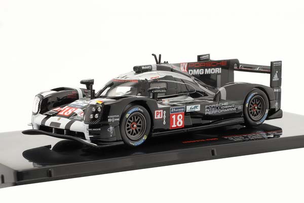 PORSCHE 919 HYBRID #18 5TH 24H LEMANS 2015 LIEB, DUMAS, JANI / ПОРШЕ 919 ГИБРИД 5 МЕСТО 24 ЧАСА ЛЕ-МАН ЛИЕБ ДУМАС ДЖАНИ