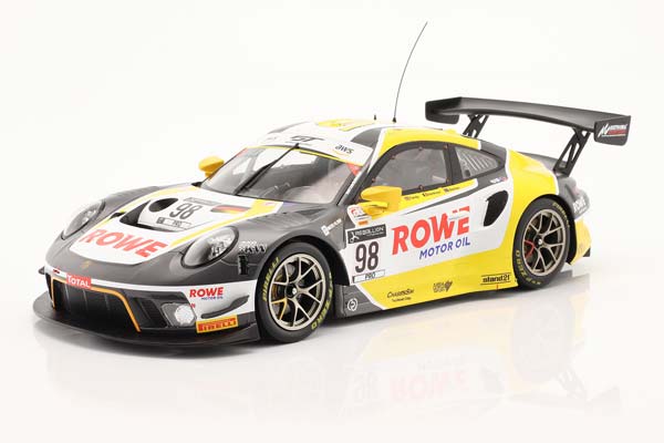 PORSCHE 911 GT3 R #98 WINNER 24H SPA 2020 BAMBER, TANDY, VANTHOOR / ПОРШЕ 911 ГТ3 ПОБЕДИТЕЛЬ 24 ЧАСА СПА БАМБЕР ТАНДЙ ВАНТУР