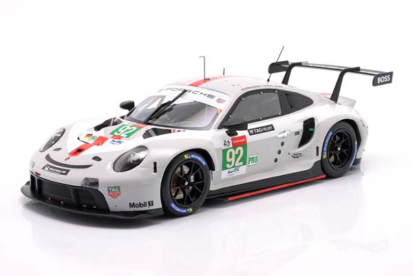 PORSCHE 911 RSR-19 #92 24H LEMANS 2021 CHRISTENSEN, ESTRE, JANI / ПОРШЕ 911 RSR-19 24 ЧАСА ЛЕ-МАН ЧРИСТЕНСЕН ЕСТРЕ ДЖАНИ