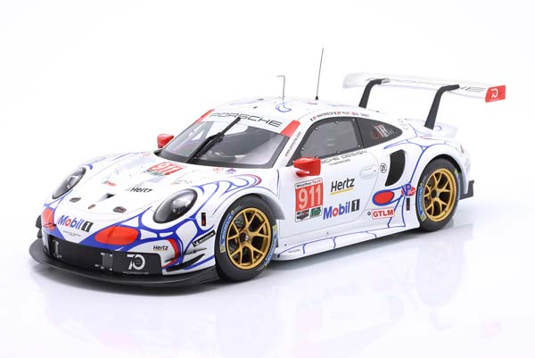 PORSCHE 911 (991) RSR #911 CLASS WINNER PETIT LEMANS 2018 PORSCHE GT TEAM / ПОРШЕ 911 991 РСР КЛАСС ПОБЕДИТЕЛЬ ПЕТИТ ЛЕ-МАН ГТ КОМАНДА