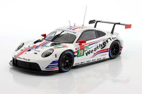 PORSCHE 911 RSR #79 24H LEMANS 2021 MACNEIL, BAMBER, VANTHOOR / ПОРШЕ 911 РСР 24 ЧАСА ЛЕ-МАН МАКНЕЙЛ БАМБЕР ВАНТУР