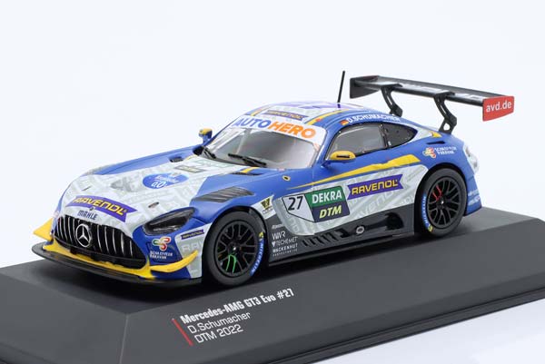 MERCEDES-AMG GT3 EVO #27 DTM 2022 D. SCHUMACHER / МЕРСЕДЕС-АМГ ГТ3 ЭВО ДТМ ШУМАХЕР