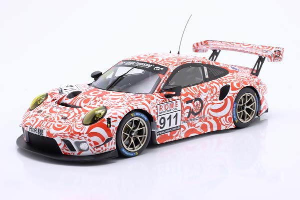 PORSCHE 911 GT3 R #911 VLN 9 NÜRBURGRING 2018 MANTHEY RACING / ПОРШЕ 911 ГТ3 ВЛН 9 НЮРБУРГРИНГ MANTHEY