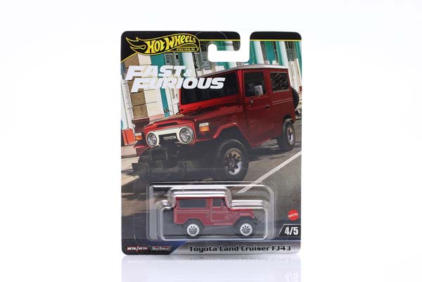 TOYOTA LAND CRUISER FJ43 RED / WHITE / ТОЙОТА ЛАНД КРУИСЕР FJ43 КРАСНЫЙ БЕЛЫЙ