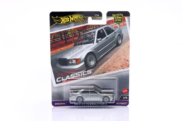 MERCEDES-BENZ 190 E 2.5-16 EVOLUTION II YEAR 1990 SILVER / МЕРСЕДЕС-БЕНЦ 190 2 5-16 ЭВОЛЮШН СЕРЕБРИСТЫЙ