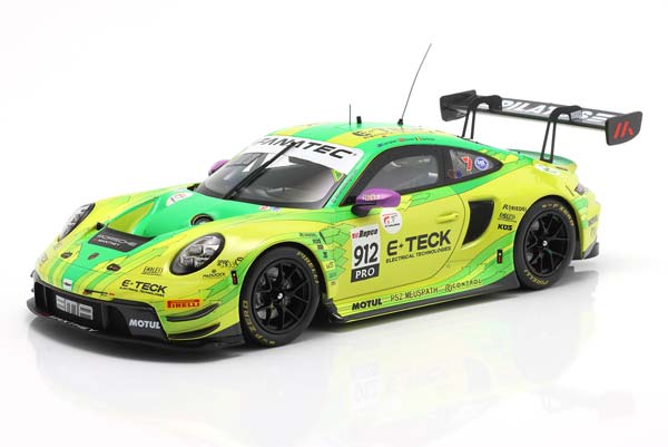 PORSCHE 911 GT3 R #912 WINNER 12H BATHURST 2024 MANTHEY GRELLO / ПОРШЕ 911 ГТ3 ПОБЕДИТЕЛЬ 12 ЧАСОВ БАТЕРСТ MANTHEY ГРЕЛЛО
