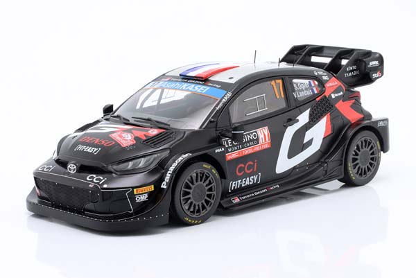 TOYOTA GR YARIS RALLY1 HYBRID #17 2ND RALLYE MONTE CARLO 2024 / ТОЙОТА ГР ЯРИС RALLY1 ГИБРИД 2 МЕСТО РАЛЛИ МОНТЕ-КАРЛО