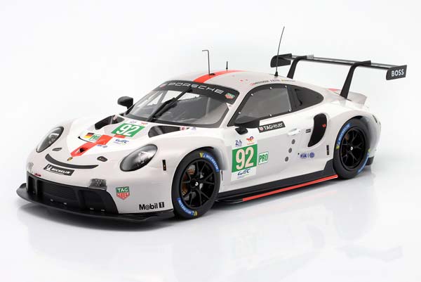 PORSCHE 911 RSR #92 24H LEMANS 2022 CHRISTENSEN, ESTRE, VANTHOOR / ПОРШЕ 911 РСР 24 ЧАСА ЛЕ-МАН ЧРИСТЕНСЕН ЕСТРЕ ВАНТУР