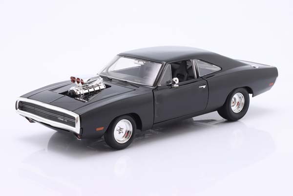 DOM'S DODGE CHARGER R/T 1970 FAST & FURIOUS 9 (2021) BLACK JADA TOYS / ДОМ ДОДЖ ЧАРГЕР ФАСТ ФУРИОУС 9 ЧЕРНЫЙ ДЖАДА ТОЙС