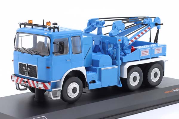 MAN F8 TRUCK TOW TRUCK YEAR 1982 WRECKER ROAD SERVICE BLUE / MAN F8 ГРУЗОВИК ЭВАКУАТОР ВРЕКЕР РОАД СЛУЖЕБНЫЙ СИНИЙ