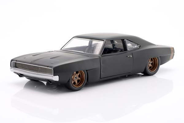 DODGE CHARGER WIDEBODY 1968 FAST & FURIOUS 9 (2021) MAT BLACK JADA TOYS / ДОДЖ ЧАРГЕР ВИДЕБОДЙ ФАСТ ФУРИОУС 9 ЧЕРНЫЙ МАТОВЫЙ ДЖАДА ТОЙС