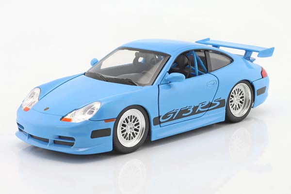 BRIAN'S PORSCHE 911 (996) GT3 RS FAST AND FURIOUS 5 (2011) BLUE JADA TOYS / БРИАН ПОРШЕ 911 996 ГТ3 RS ФАСТ ФУРИОУС 5 СИНИЙ ДЖАДА ТОЙС