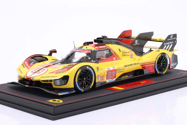 FERRARI 499P #83 24H LEMANS 2024 KUBICA, SHWARTZMAN, YE BBR / ФЕРРАРИ 499P 24 ЧАСА ЛЕ-МАН КУБИКА ШВАРЦМАН ЙЕ ББР