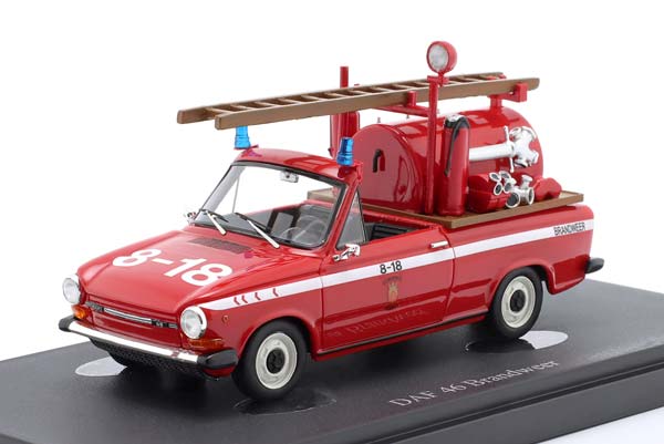 DAF 64 FIRE DEPARTMENT NETHERLANDS YEAR 1974 RED / ДАФ 64 ПОЖАРНАЯ СЛУЖБА НЕТЕРЛАНДС КРАСНЫЙ