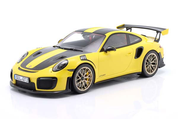PORSCHE 911 (991 II) GT2 RS YELLOW / BLACK / ПОРШЕ 911 991 2 ГТ2 RS ЖЕЛТЫЙ ЧЕРНЫЙ ЗОЛОТОЙ