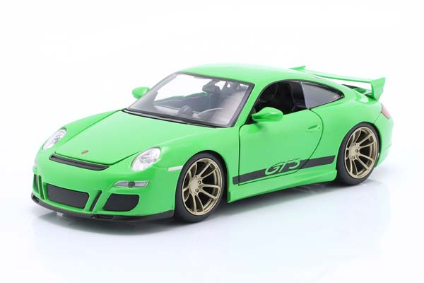PORSCHE 911 (997) GT3 MOVIE FAST X (FAST & FURIOUS 10) GREEN JADA TOYS / ПОРШЕ 911 997 ГТ3 МОВИЕ ФАСТ КС ФУРИОУС 10 ЗЕЛЕНЫЙ ДЖАДА ТОЙС