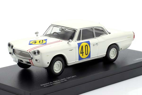 NISSAN PRINCE SKYLINE SPORT RACING VERSION #40 WHITE / НИССАН ПРИНКЕ СКАЙЛАЙН СПОРТ БЕЛЫЙ