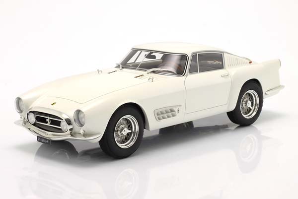 FERRARI 250 EUROPA GT BERLINETTA S2 TDF SPECIALE 1955 WHITE MAXIMA / ФЕРРАРИ 250 ЕУРОПА ГТ БЕРЛИНЕТТА S2 ТДФ СПЕКИАЛЕ БЕЛЫЙ МАКСИМА