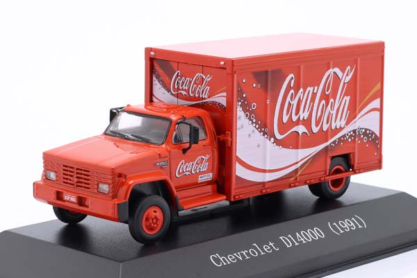 CHEVROLET D14000 COCA-COLA DELIVERY TRUCK YEAR 1991 RED / ШЕВРОЛЕ D14000 КОКА-КОЛА ДЕЛИВЕРЙ ГРУЗОВИК КРАСНЫЙ