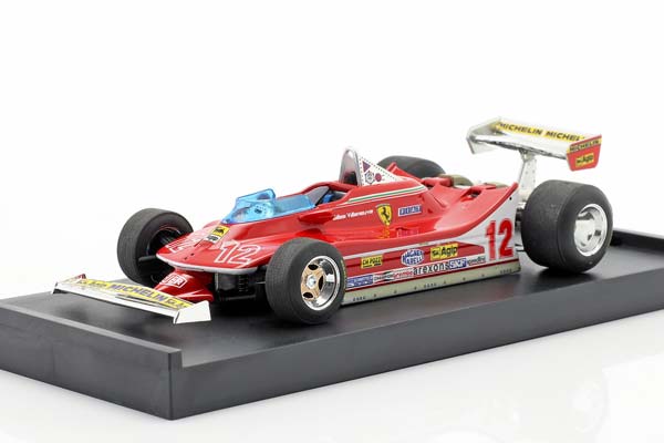 FERRARI 312 T4 #12 2ND FRENCH GP FORMULA 1 1979 G. VILLENEUVE / ФЕРРАРИ 312 T4 2 МЕСТО ФРЕНЧ ГРАН-ПРИ ФОРМУЛА-1 ЖИЛЬ ВИЛЬНЕВ