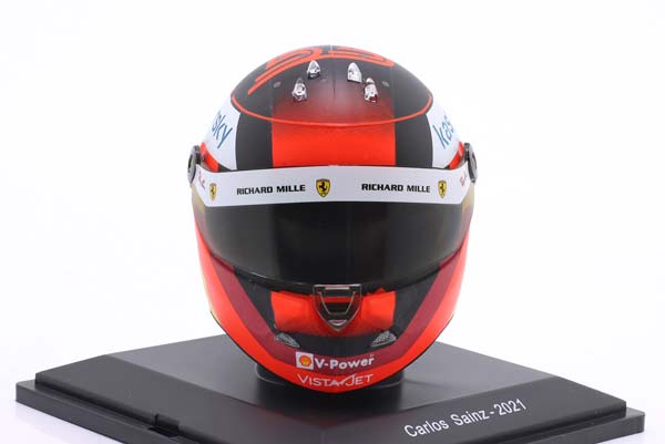 ШЛЕМ CARLOS SAINZ JR SCUDERIA FERRARI #55 FORMULA 1 2021 / КАРЛОС САЙНС СКУДЕРИЯ ФЕРРАРИ ФОРМУЛА-1