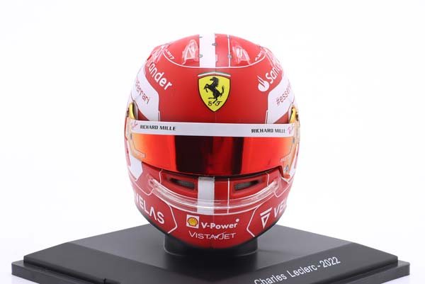 ШЛЕМ CHARLES LECLERC #16 SCUDERIA FERRARI FORMULA 1 2022 / ШАРЛЬ ЛЕКЛЕР СКУДЕРИЯ ФЕРРАРИ ФОРМУЛА-1