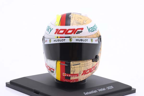 ШЛЕМ SEBASTIAN VETTEL SCUDERIA FERRARI #5 FORMULA 1 2020 / СЕБАСТЬЯН ФЕТТЕЛЬ СКУДЕРИЯ ФЕРРАРИ ФОРМУЛА-1