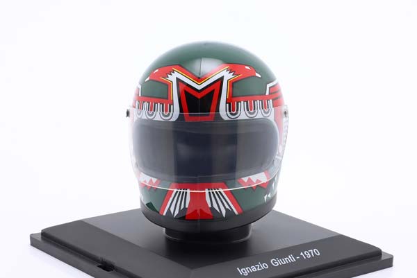 ШЛЕМ IGNAZIO GIUNTI SCUDERIA FERRARI FORMULA 1 1970 / ИГНАЗИО ГИУНТИ СКУДЕРИЯ ФЕРРАРИ ФОРМУЛА-1
