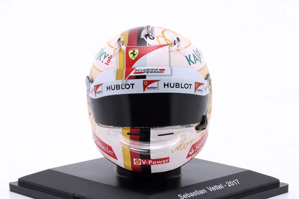 ШЛЕМ SEBASTIAN VETTEL FERRARI #5 WINNER MONACO GP FORMULA 1 2017 / СЕБАСТЬЯН ФЕТТЕЛЬ ФЕРРАРИ ПОБЕДИТЕЛЬ ГРАН-ПРИ МОНАКО ФОРМУЛА-1
