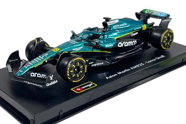 ASTON MARTIN AMR25 #18 2025 WITH BOX LANCE STROLL / АСТОН МАРТИН AMR25 БОКС ЛЭНС СТРОЛЛ
