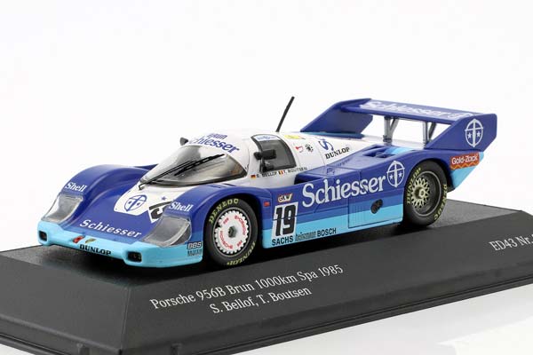 PORSCHE 956 B #19 1000KM SPA 1985 BELLOF, BOUTSEN / ПОРШЕ 956 1000 КМ СПА БЕЛЛОФ БУЦЕН