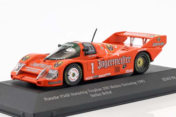 PORSCHE 956B #1 5TH NORISRING TROPHY 200 MILES NORISRING 1985 BELLOF / ПОРШЕ 956B 5 МЕСТО НОРИСРИНГ ТРОФЙ 200 МИЛЕС БЕЛЛОФ