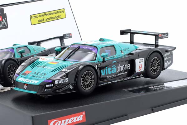 MASERATI MC 12 SLOTCAR #9 WINNER 24H SPA 2005 VITAPHONE RACING EVOLUTION / МАЗЕРАТИ МК 12 СЛОТКАР ПОБЕДИТЕЛЬ 24 ЧАСА СПА ВИТАФОНЕ ЭВОЛЮШН