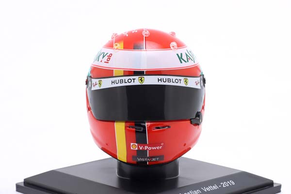 ШЛЕМ S. VETTEL SCUDERIA FERRARI #5 MONACO GP FORMULA 1 2019 / СЕБАСТЬЯН ФЕТТЕЛЬ СКУДЕРИЯ ФЕРРАРИ ГРАН-ПРИ МОНАКО ФОРМУЛА-1