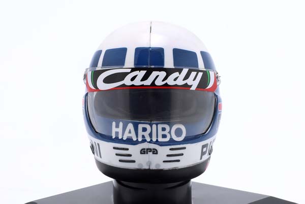 ШЛЕМ DIDIER PIRONI #28 SCUDERIA FERRARI 126C2 FORMULA 1 1982 / ДИДИР ПИРОНИ СКУДЕРИЯ ФЕРРАРИ 126C2 ФОРМУЛА-1