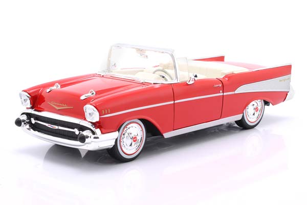 CHEVROLET BEL AIR CONVERTIBLE YEAR 1957 RED / ШЕВРОЛЕ БЕЛ АЙР КАБРИОЛЕТ КРАСНЫЙ