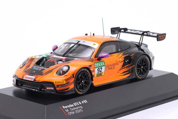 PORSCHE 911 GT3 R #92 DTM 2025 MORRIS SCHURING MANTHEY EMA / ПОРШЕ 911 ГТ3 ДТМ МОРРИС ШУРИНГ MANTHEY ЕМА