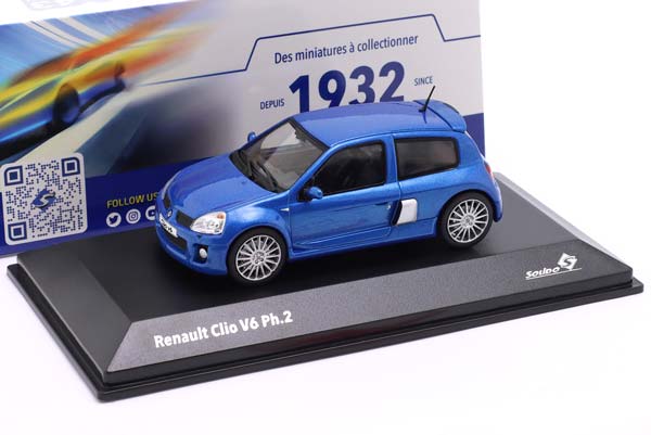 RENAULT CLIO V6 PH. 2 YEAR 2023 BLUE METALLIC / РЕНО КЛИО V6 2 СИНИЙ МЕТАЛЛИК